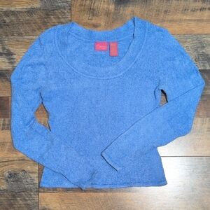 Trac Blue Crew Neck Sweater